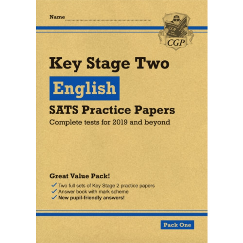 Coordination Group Publications Ltd (CGP) KS2 English Year 6 SATS Practice Papers: Pack 2 - for the 2027 tests (with free Online Extras)