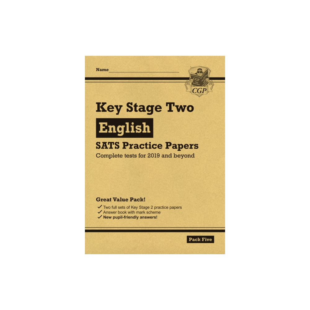 Produktbild för KS2 English Year 6 SATS Practice Papers: Pack 5 - for the 2027 tests (with free Online Extras)