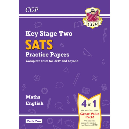 Coordination Group Publications Ltd (CGP) KS2 Maths & English Year 6 SATS Practice Papers: Pack 2 - for 2027 (with free Online Extras)