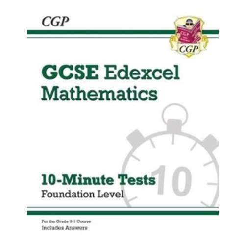 Coordination Group Publications Ltd (CGP) GCSE Maths Edexcel 10-Minute Tests - Foundation (includes Answers) (häftad, eng)