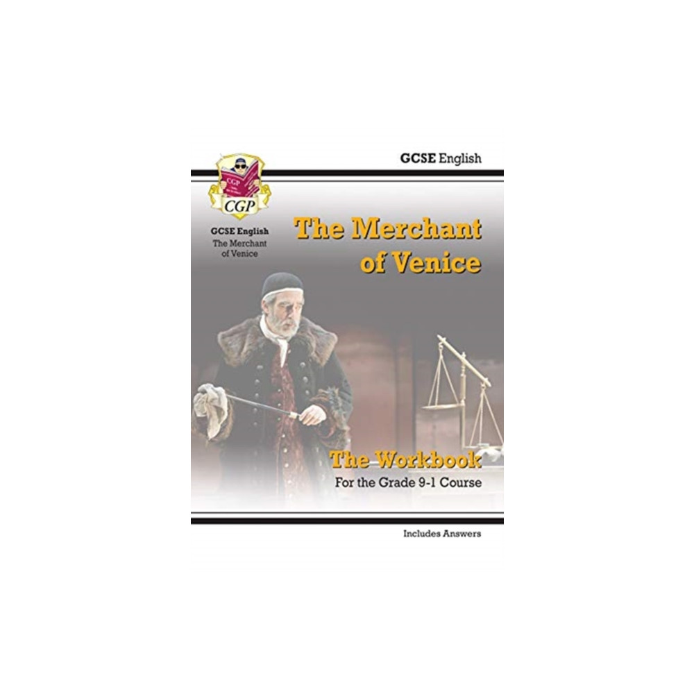 Produktbild för GCSE English Shakespeare - The Merchant of Venice Workbook (includes Answers) (häftad, eng)
