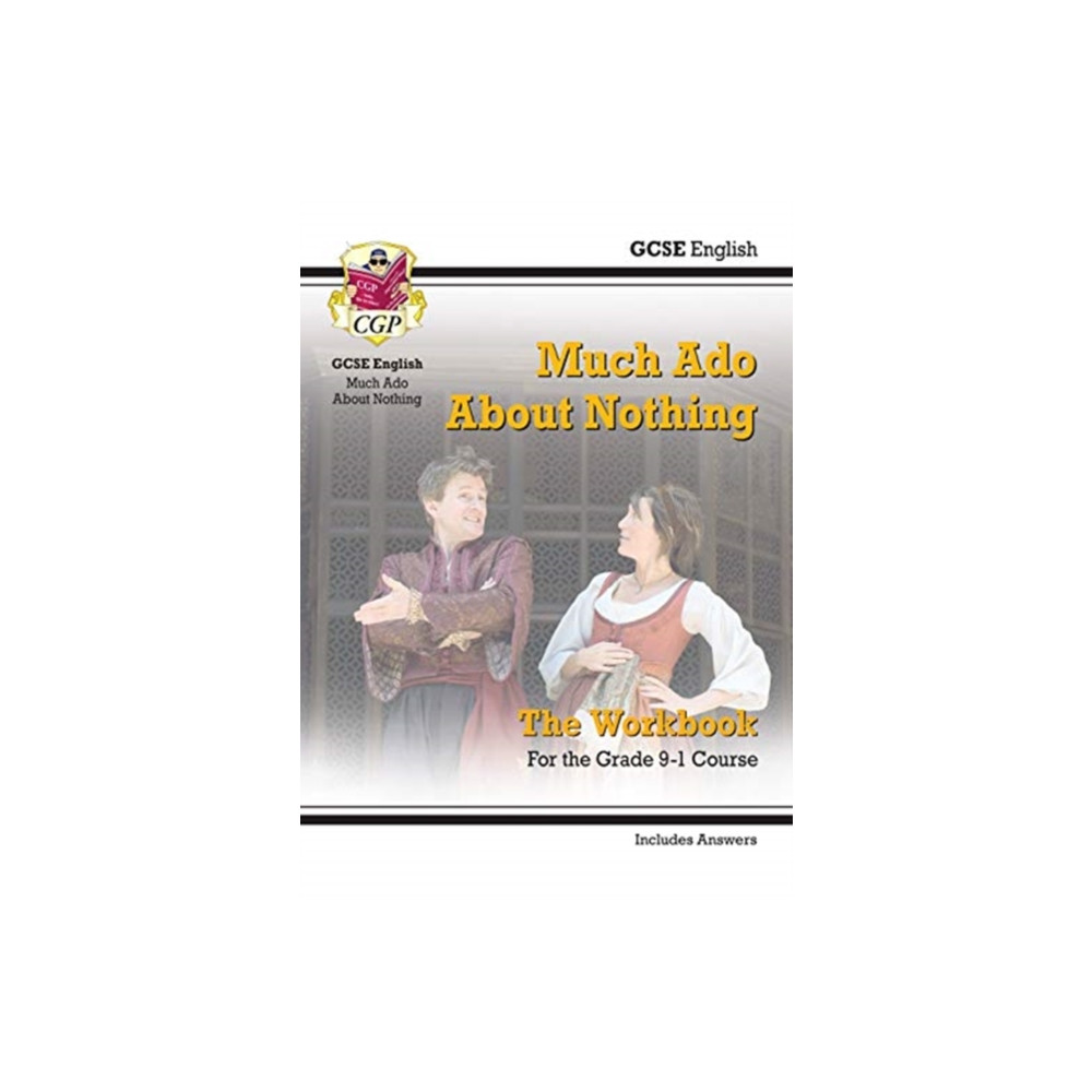 Produktbild för GCSE English Shakespeare - Much Ado About Nothing Workbook (includes Answers) (häftad, eng)