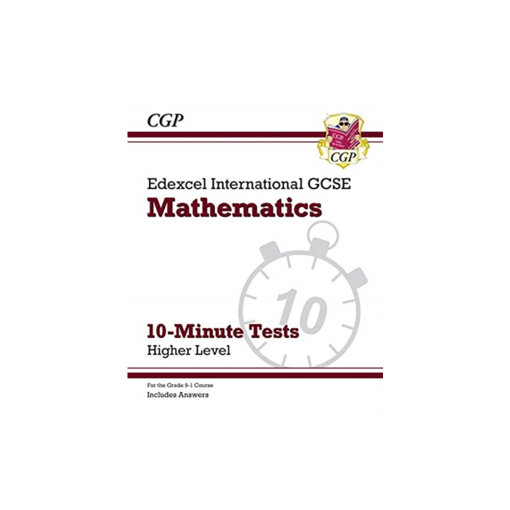 Produktbild för Edexcel International GCSE Maths 10-Minute Tests - Higher (includes Answers) (häftad, eng)