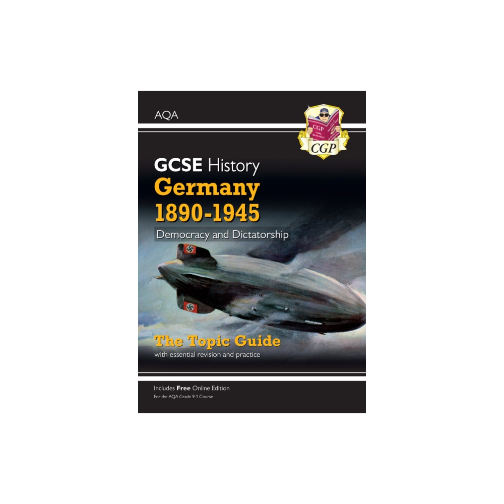 Produktbild för GCSE History AQA Topic Revision Guide - Germany, 1890-1945: Democracy and Dictatorship (häftad, eng)
