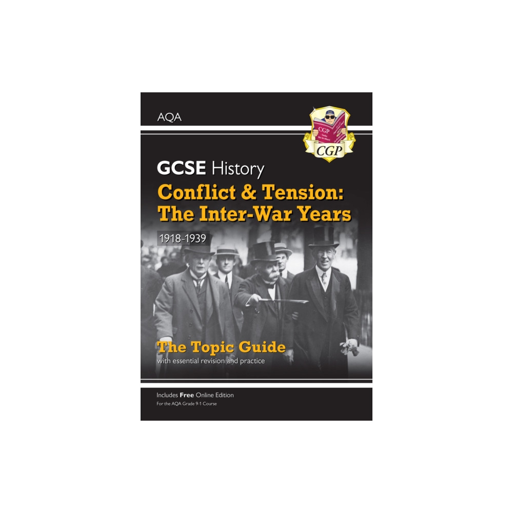 Produktbild för GCSE History AQA Topic Revision Guide - Conflict and Tension: The Inter-War Years, 1918-1939 (häftad, eng)