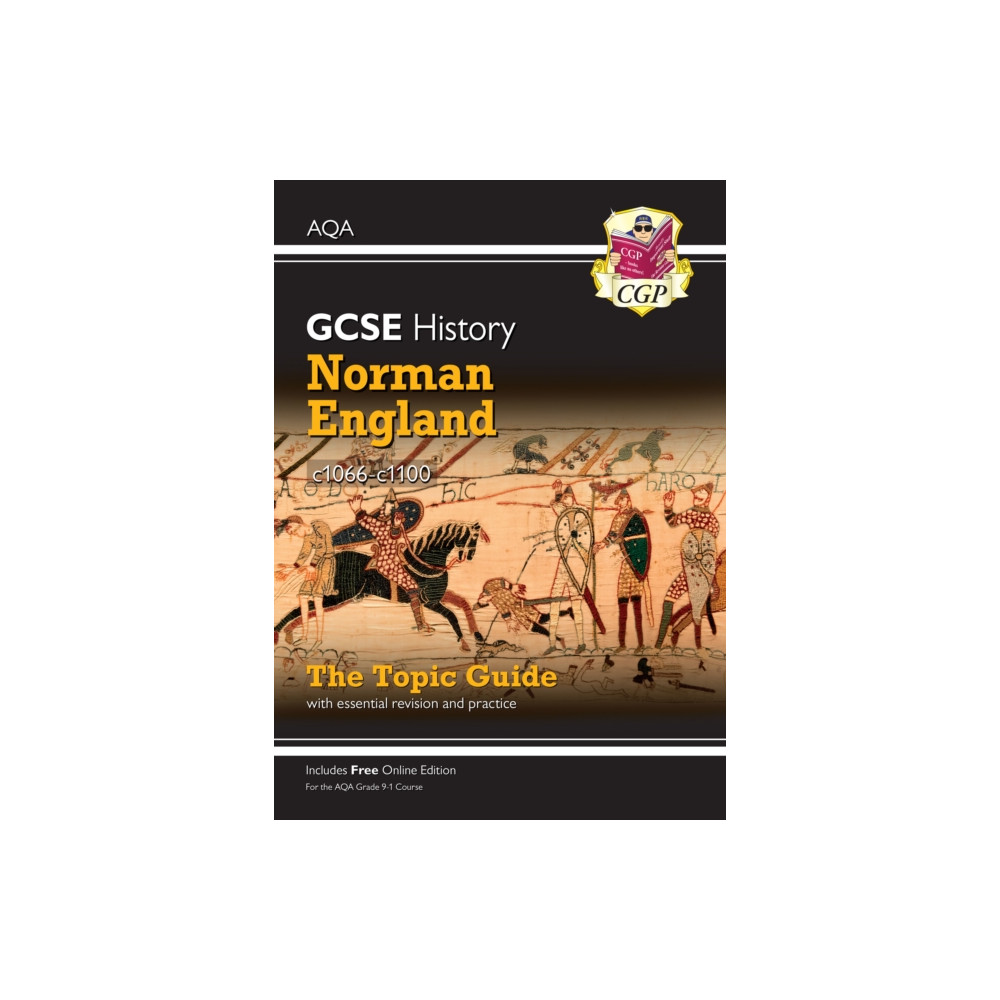 Produktbild för GCSE History AQA Topic Revision Guide - Norman England, c1066-c1100 (häftad, eng)