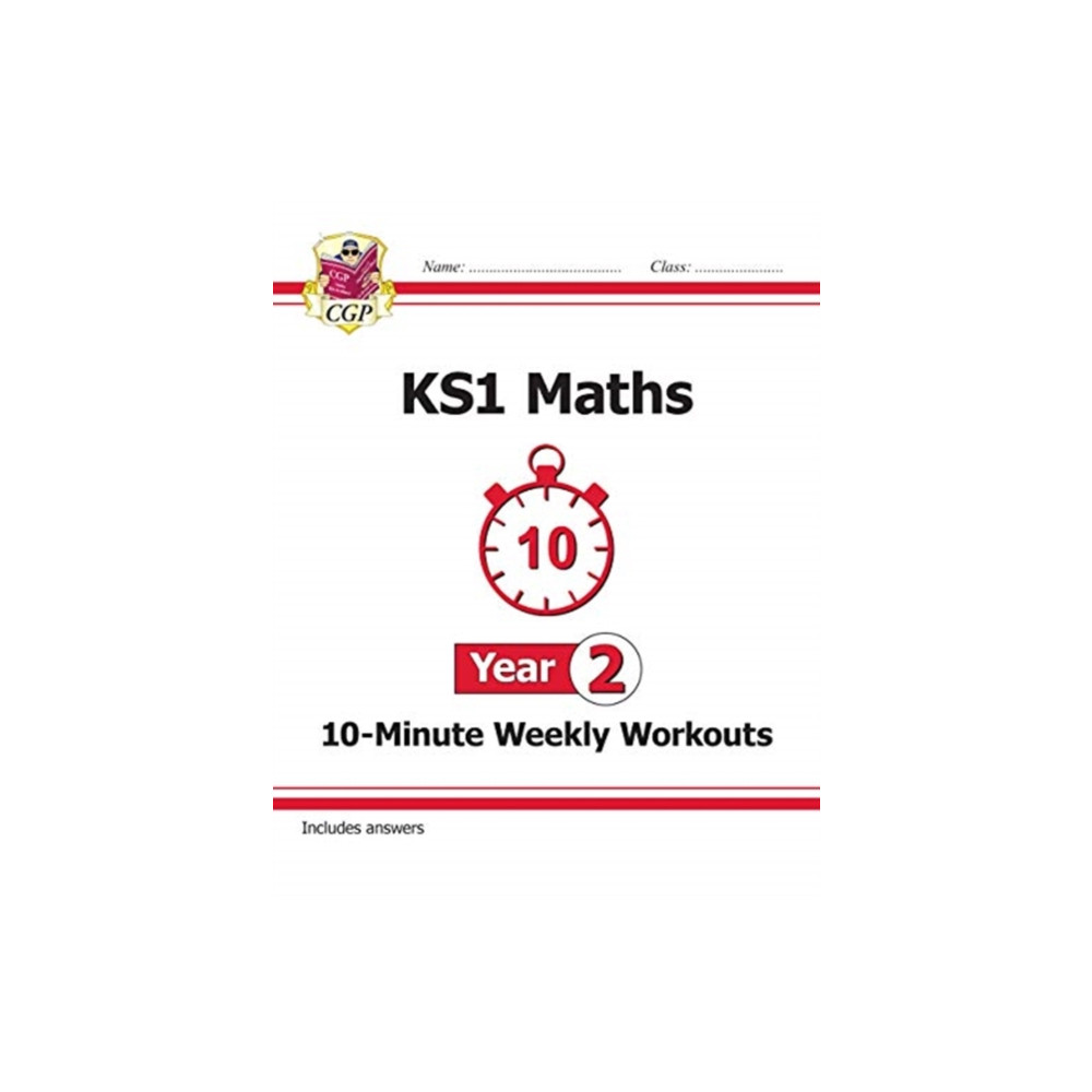Produktbild för KS1 Year 2 Maths 10-Minute Weekly Workouts (häftad, eng)