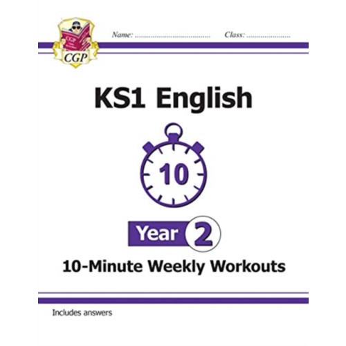 Coordination Group Publications Ltd (CGP) KS1 Year 2 English 10-Minute Weekly Workouts (häftad, eng)