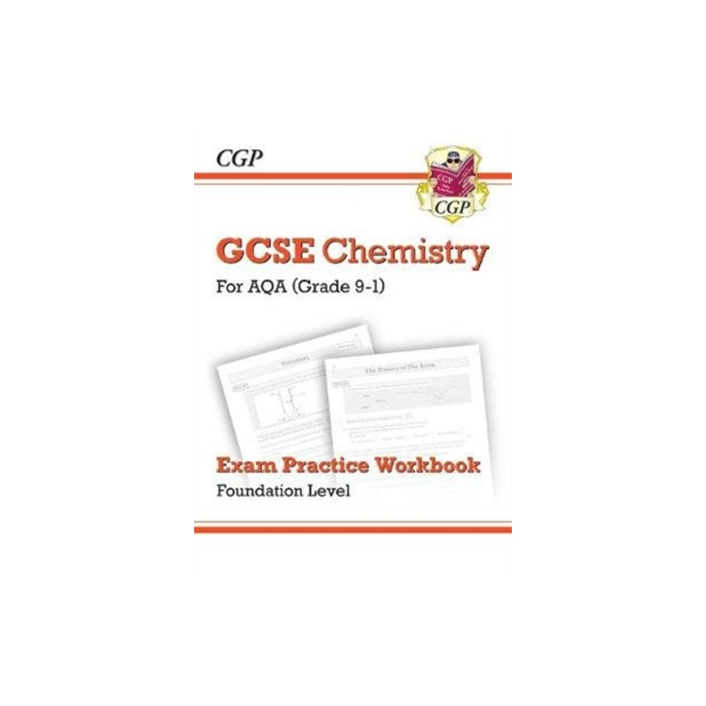 Produktbild för New GCSE Chemistry AQA Foundation Exam Practice Workbook with CGP RevisionHub