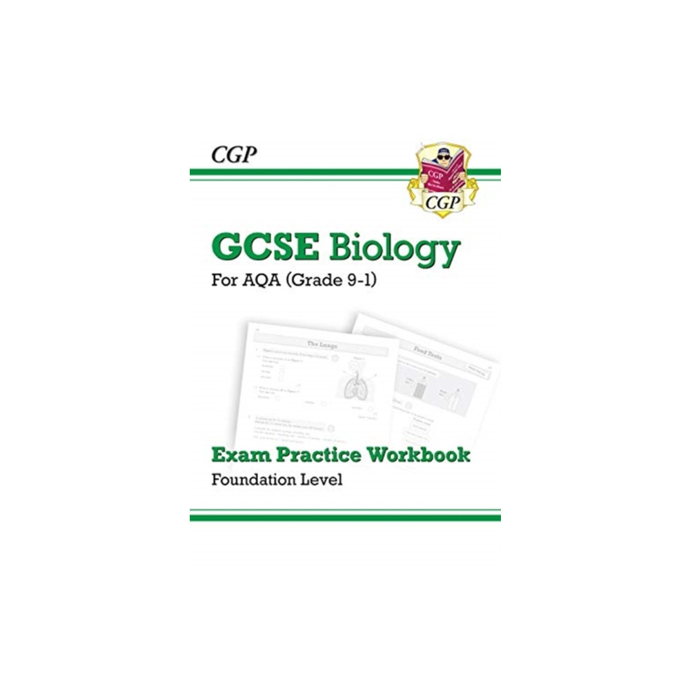 Produktbild för New GCSE Biology AQA Foundation Exam Practice Workbook with CGP RevisionHub