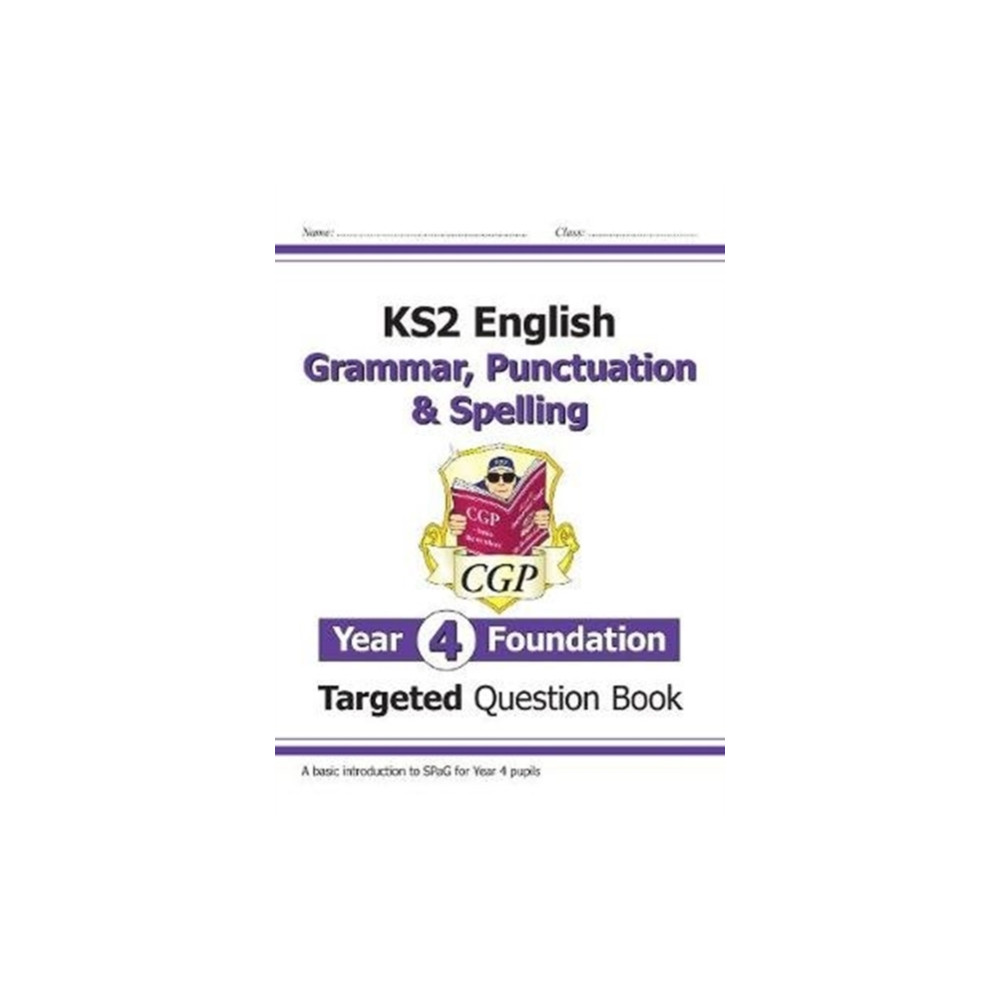 Produktbild för KS2 English Year 4 Foundation Grammar, Punctuation & Spelling Targeted Question Book w/Answers (häftad, eng)