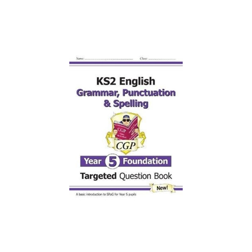 Produktbild för KS2 English Year 5 Foundation Grammar, Punctuation & Spelling Targeted Question Book w/Answers (häftad, eng)