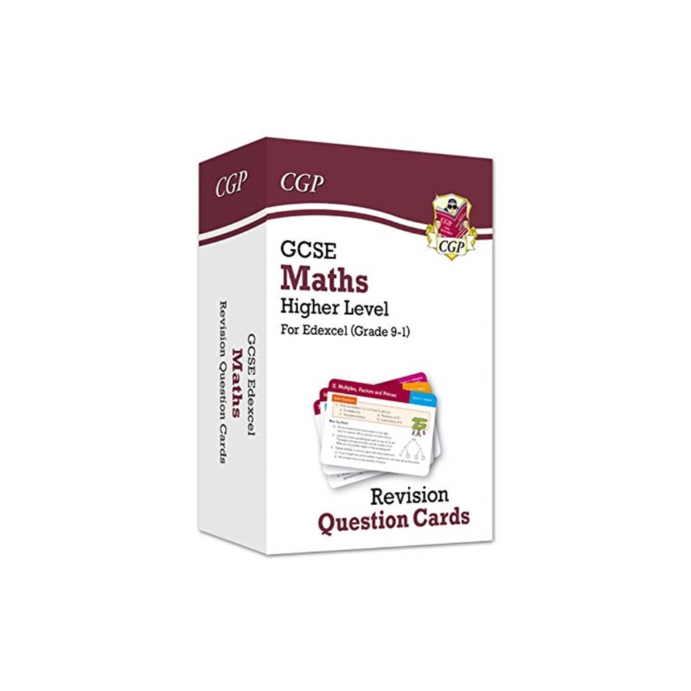 Produktbild för GCSE Maths Edexcel Revision Question Cards - Higher (inbunden, eng)