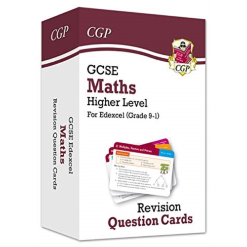 Coordination Group Publications Ltd (CGP) GCSE Maths Edexcel Revision Question Cards - Higher (inbunden, eng)