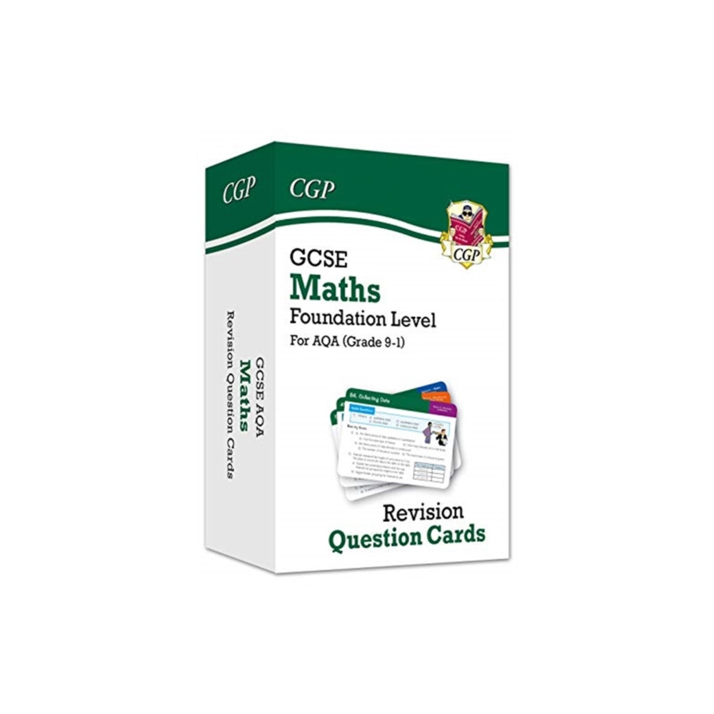 Produktbild för GCSE Maths AQA Revision Question Cards - Foundation (inbunden, eng)