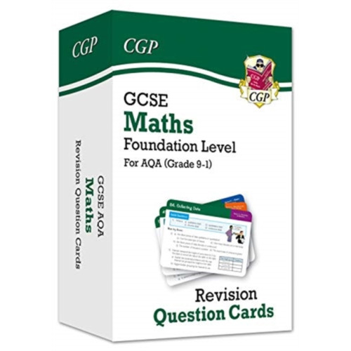 Coordination Group Publications Ltd (CGP) GCSE Maths AQA Revision Question Cards - Foundation (inbunden, eng)