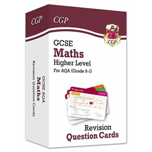 Coordination Group Publications Ltd (CGP) GCSE Maths AQA Revision Question Cards - Higher (inbunden, eng)