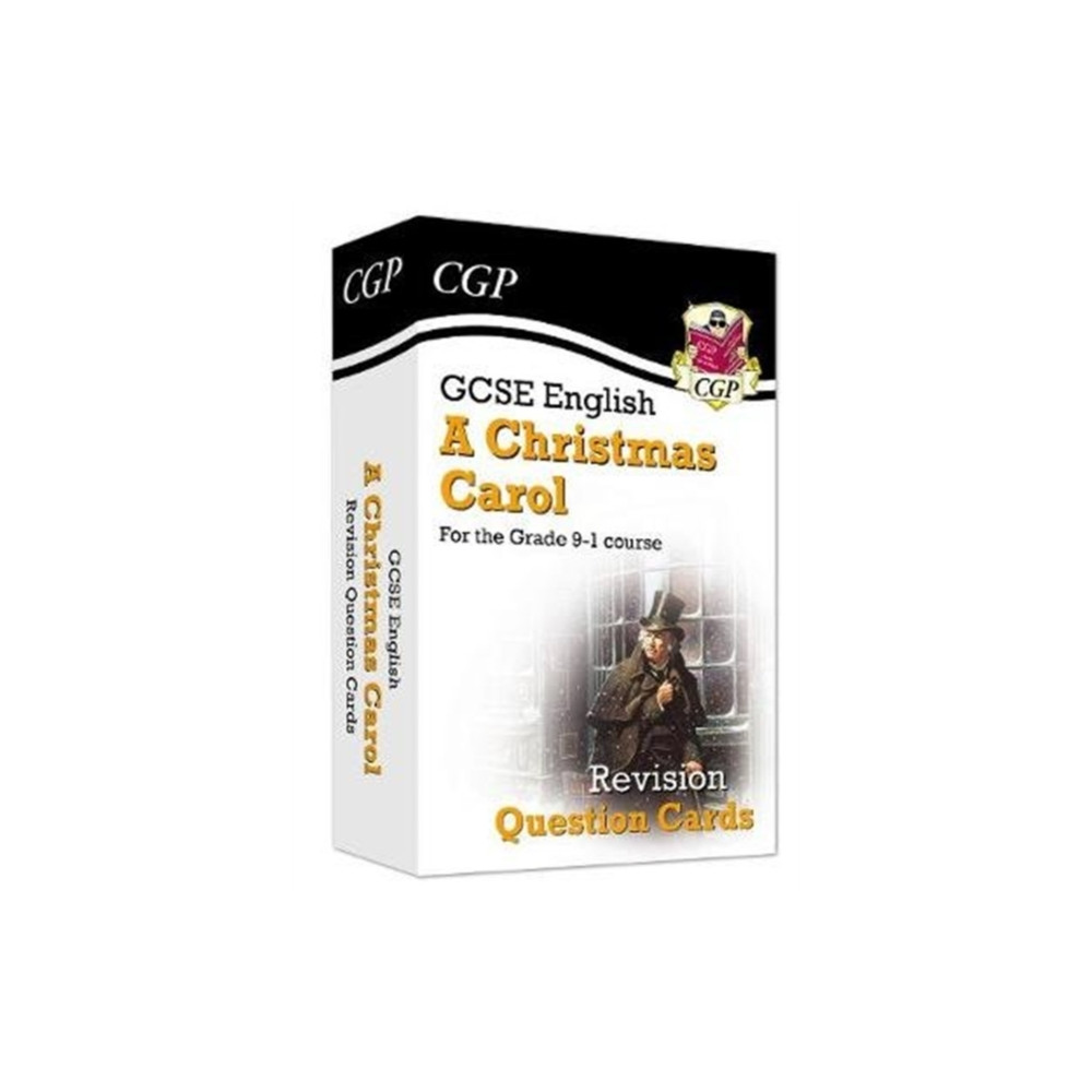 Produktbild för GCSE English - A Christmas Carol Revision Question Cards (inbunden, eng)
