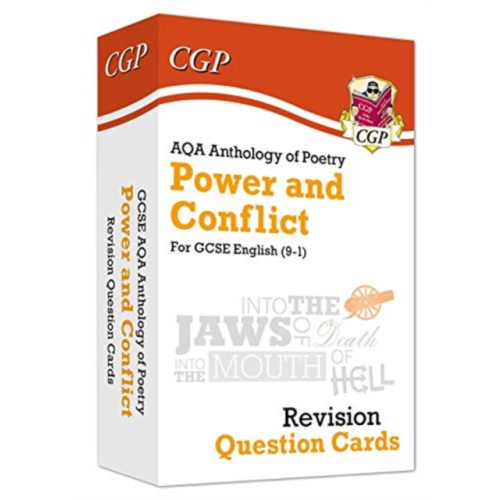 Coordination Group Publications Ltd (CGP) GCSE English: AQA Power & Conflict Poetry Anthology - Revision Question Cards (inbunden, eng)