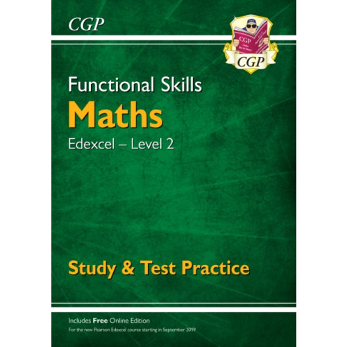 Coordination Group Publications Ltd (CGP) Functional Skills Maths: Edexcel Level 2 - Study & Test Practice (häftad, eng)