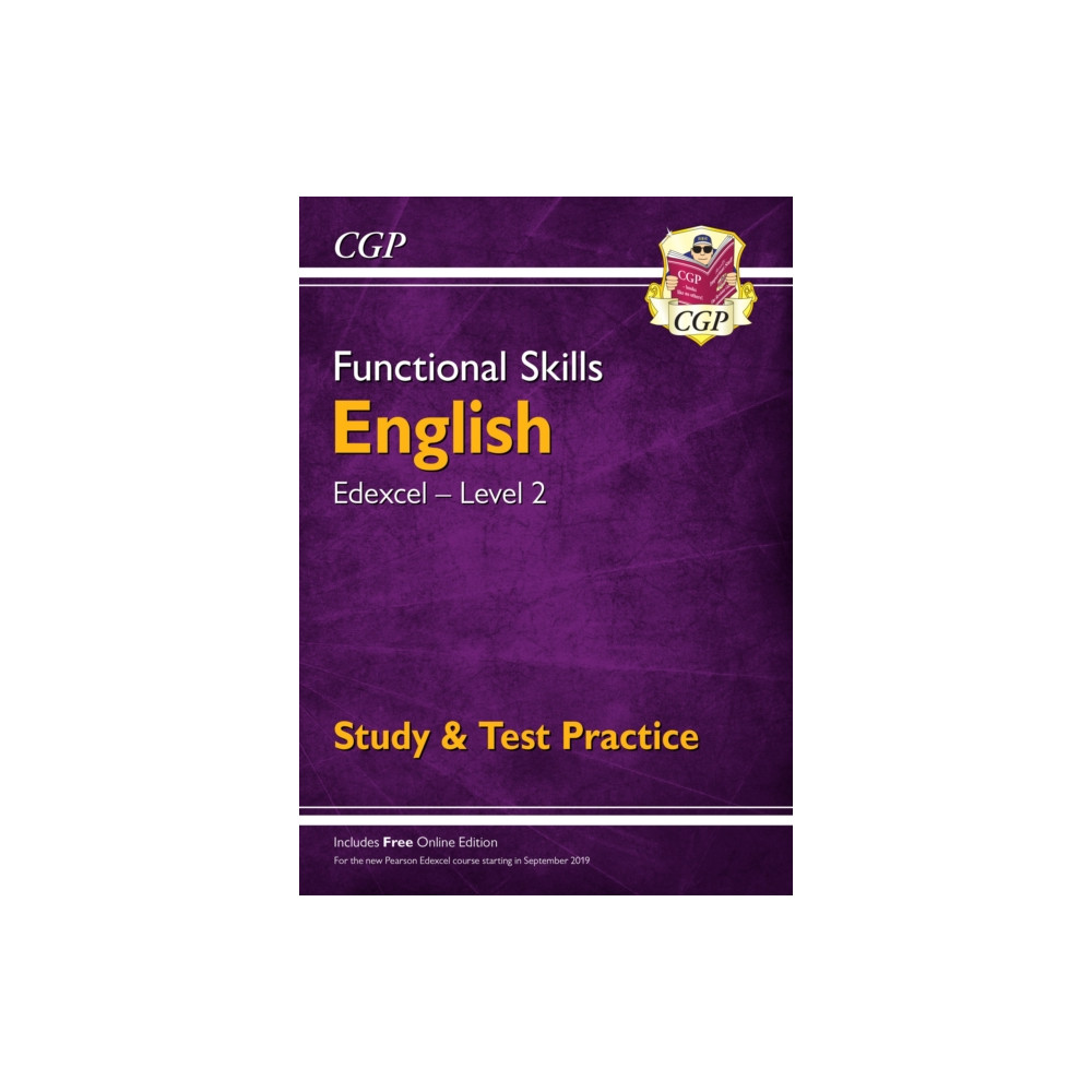Produktbild för Functional Skills English: Edexcel Level 2 - Study & Test Practice (häftad, eng)