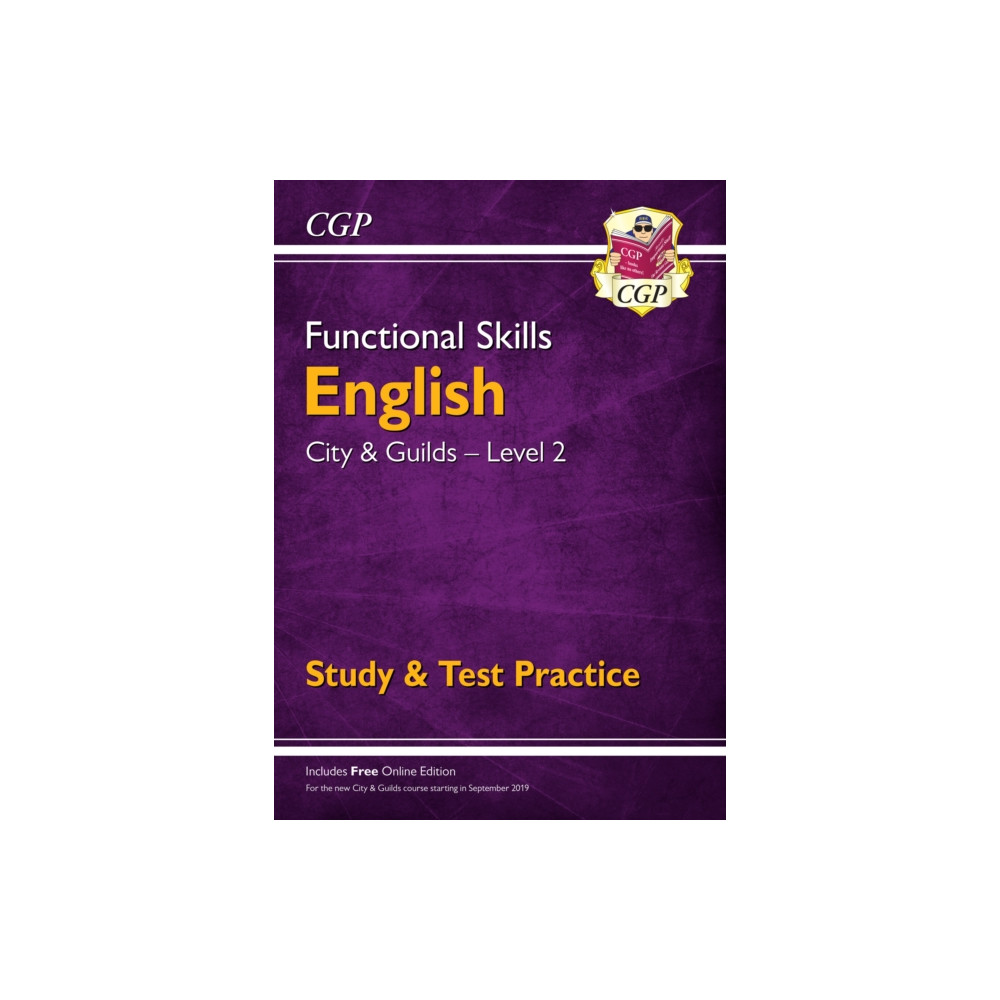 Produktbild för Functional Skills English: City & Guilds Level 2 - Study & Test Practice (häftad, eng)