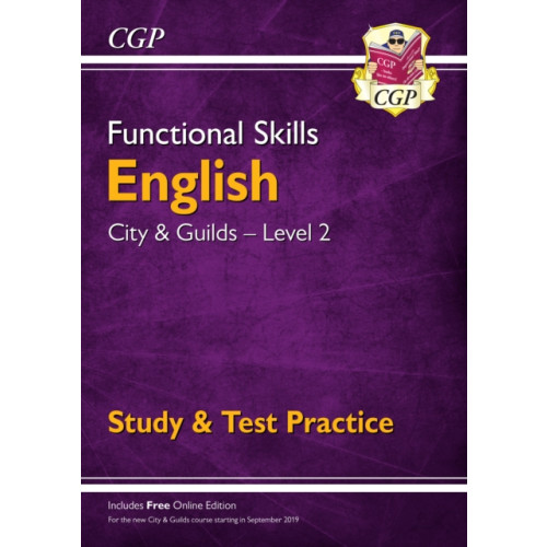 Coordination Group Publications Ltd (CGP) Functional Skills English: City & Guilds Level 2 - Study & Test Practice (häftad, eng)