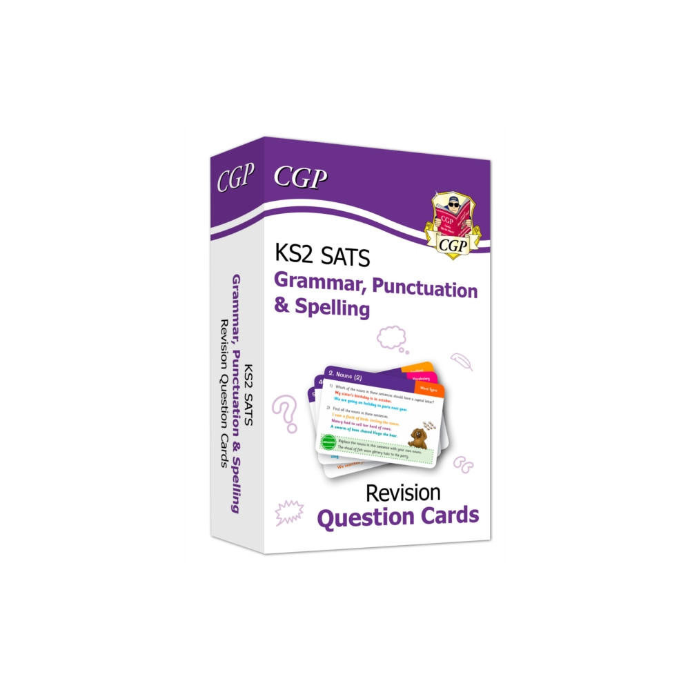 Produktbild för KS2 English Year 6 SATS Revision Question Cards: Grammar, Punctuation & Spelling (for 2027) (inbunden, eng)