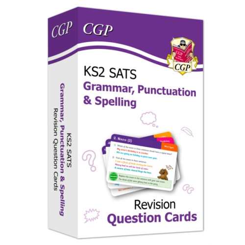 Coordination Group Publications Ltd (CGP) KS2 English Year 6 SATS Revision Question Cards: Grammar, Punctuation & Spelling (for 2027) (inbunden, eng)