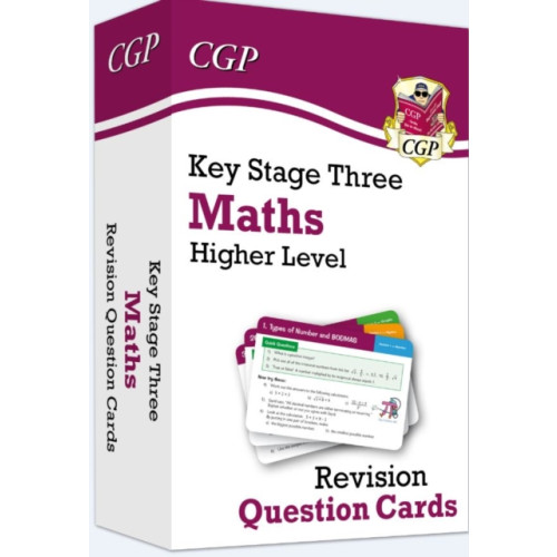 Coordination Group Publications Ltd (CGP) KS3 Maths Revision Question Cards - Higher (inbunden, eng)