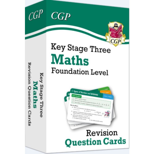 Coordination Group Publications Ltd (CGP) KS3 Maths Revision Question Cards - Foundation (inbunden, eng)