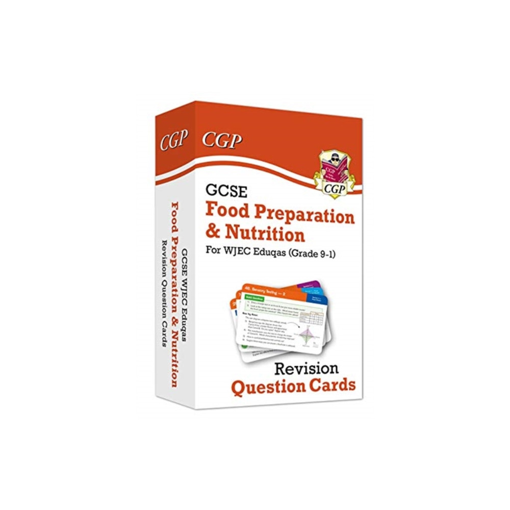 Produktbild för GCSE Food Preparation & Nutrition WJEC Eduqas Revision Question Cards (inbunden, eng)