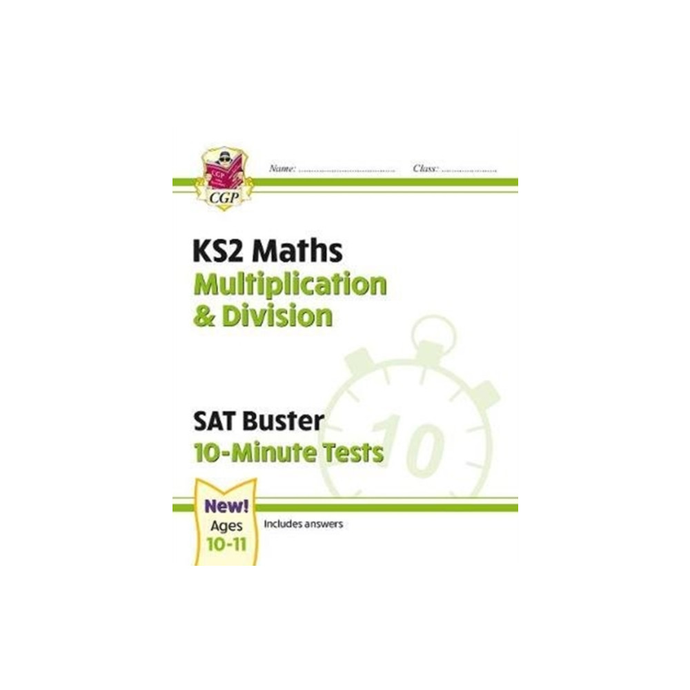 Produktbild för KS2 Maths SAT Buster 10-Minute Tests - Multiplication & Division (for the 2027 tests) (häftad, eng)