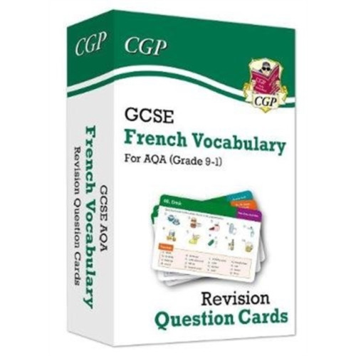 Coordination Group Publications Ltd (CGP) GCSE AQA French: Vocabulary Revision Question Cards (For exams in 2025) (inbunden, eng)