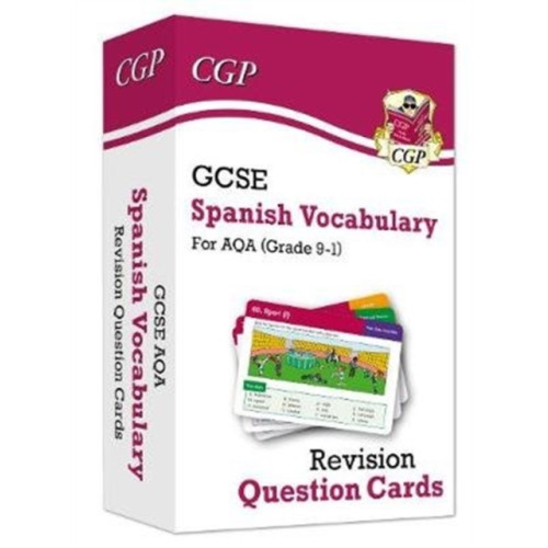 Coordination Group Publications Ltd (CGP) GCSE AQA Spanish: Vocabulary Revision Question Cards (For exams in 2025) (inbunden, eng)