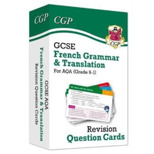 Coordination Group Publications Ltd (CGP) GCSE AQA French: Grammar & Translation Revision Question Cards (For exams in 2025) (inbunden, eng)