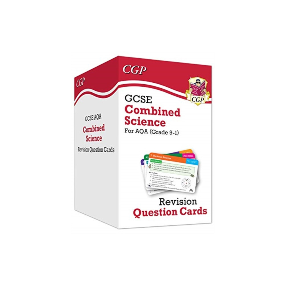 Produktbild för GCSE Combined Science AQA Revision Question Cards - Q&A cards for quick practice (inbunden, eng)