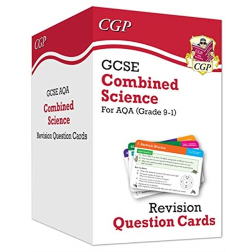 Coordination Group Publications Ltd (CGP) GCSE Combined Science AQA Revision Question Cards: All-in-one Biology, Chemistry & Physics (inbunden, eng)