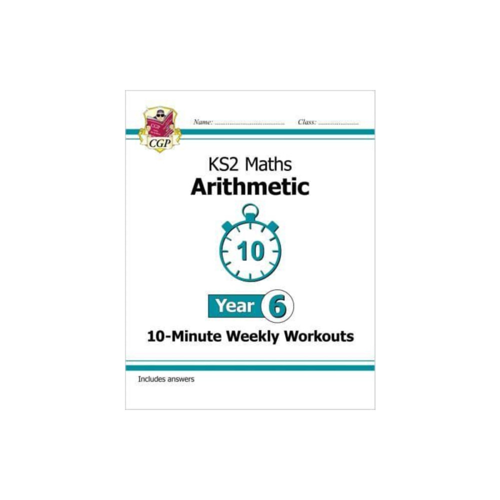 Produktbild för KS2 Year 6 Maths 10-Minute Weekly Workouts: Arithmetic (häftad, eng)