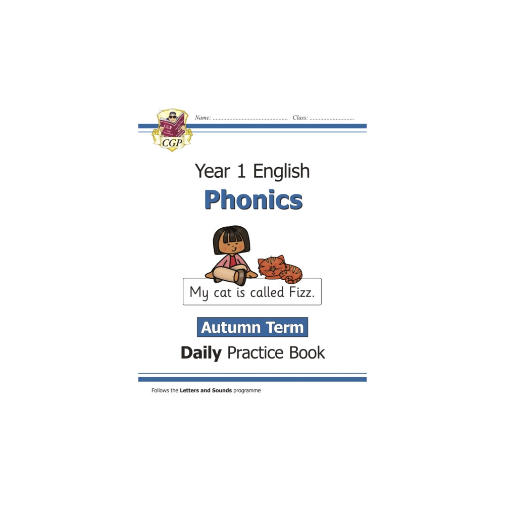 Produktbild för KS1 Phonics Year 1 Daily Practice Book: Autumn Term (häftad, eng)