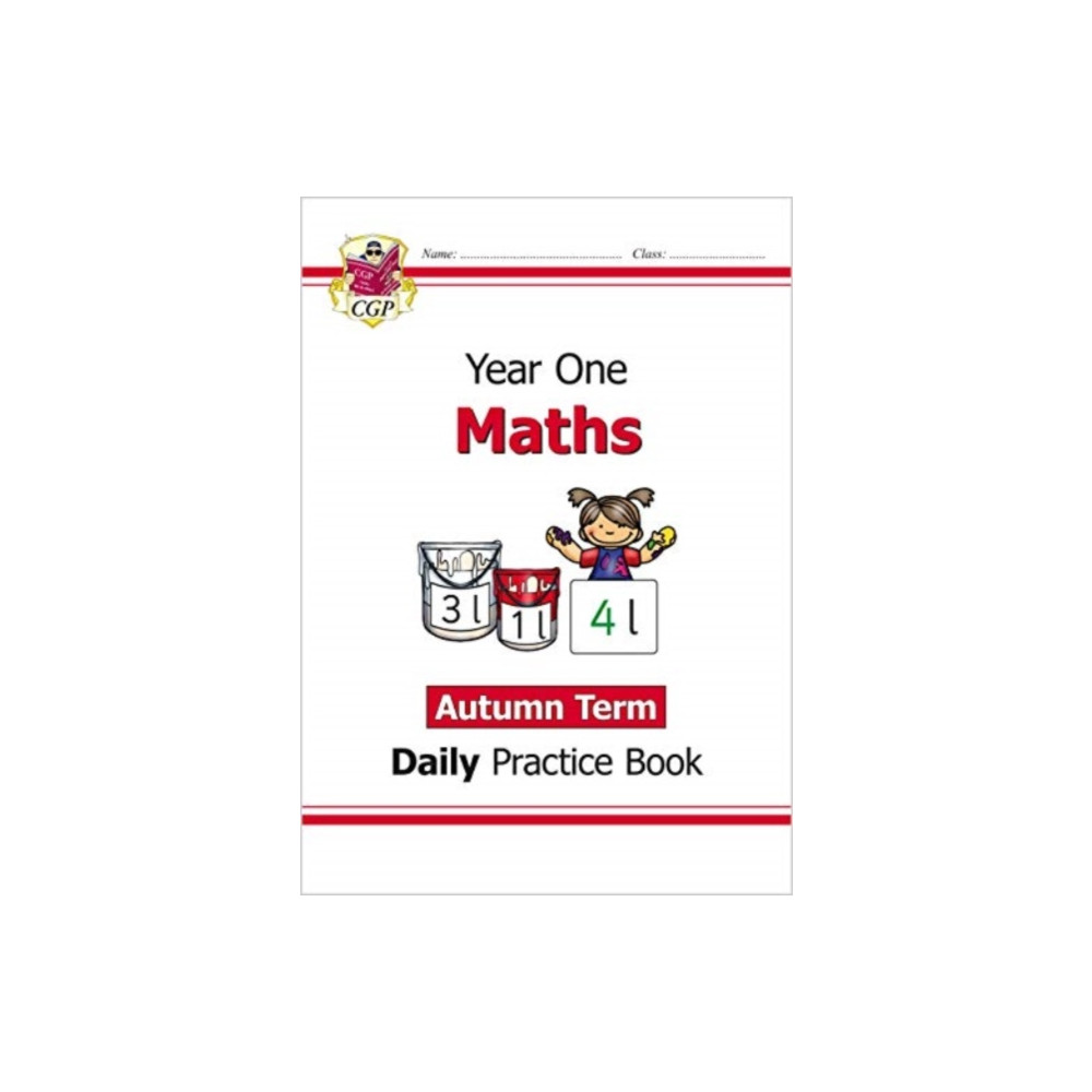 Produktbild för KS1 Maths Year 1 Daily Practice Book: Autumn Term (häftad, eng)