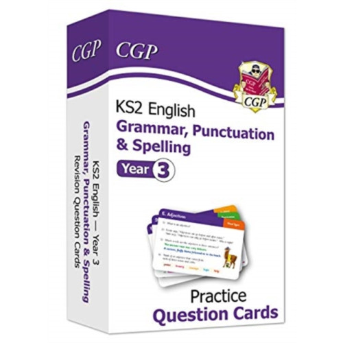 Coordination Group Publications Ltd (CGP) KS2 English Year 3 Practice Question Cards: Grammar, Punctuation & Spelling (inbunden, eng)