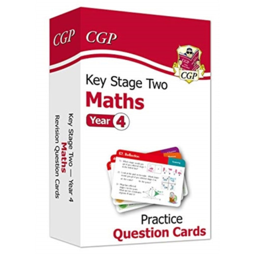 Coordination Group Publications Ltd (CGP) KS2 Maths Year 4 Practice Question Cards (inbunden, eng)