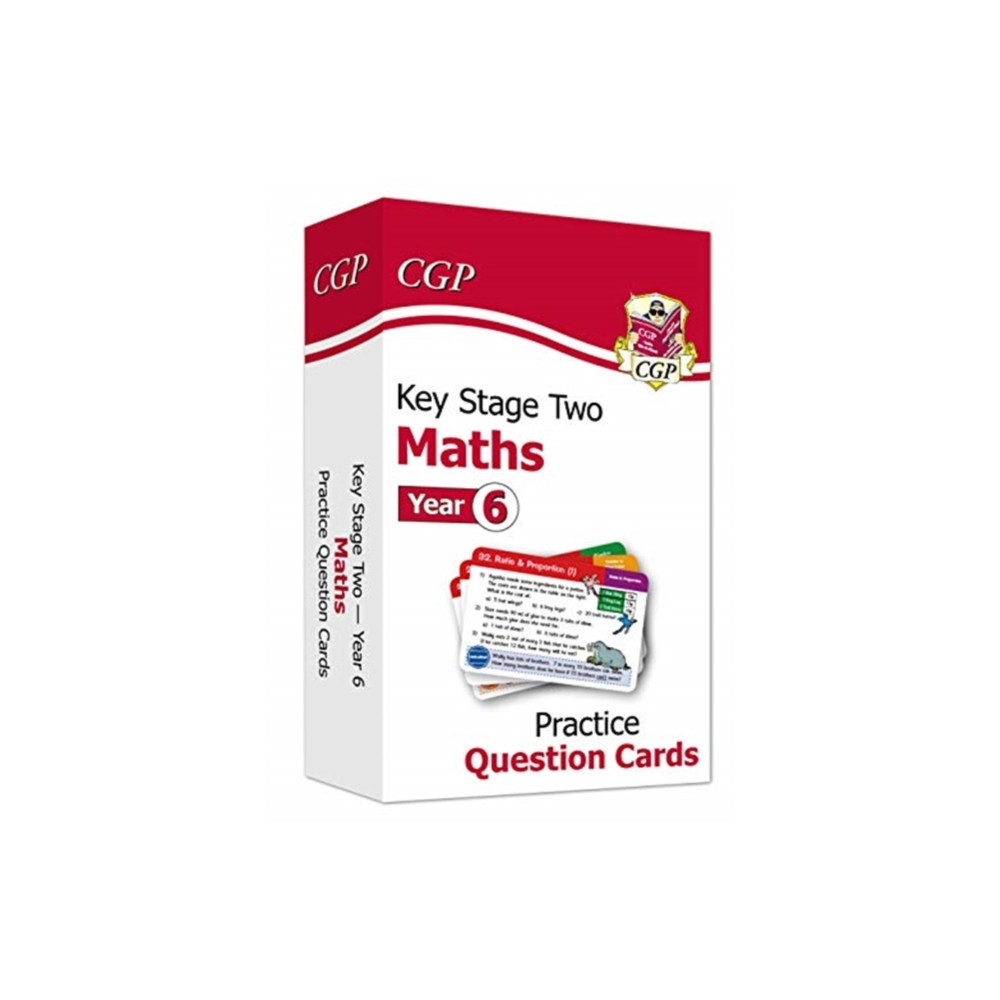 Produktbild för KS2 Maths Year 6 Practice Question Cards (inbunden, eng)