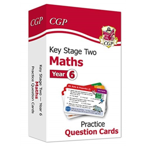 Coordination Group Publications Ltd (CGP) KS2 Maths Year 6 Practice Question Cards (inbunden, eng)