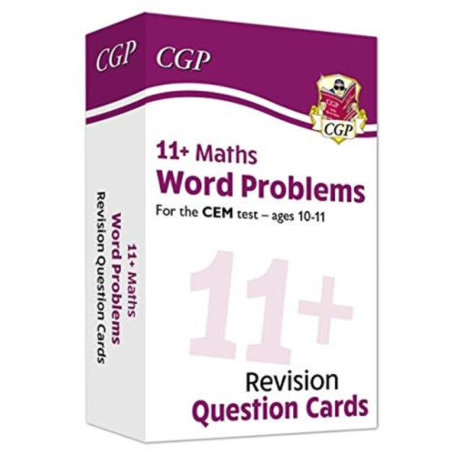 Coordination Group Publications Ltd (CGP) 11+ CEM Revision Question Cards: Maths Word Problems - Ages 10-11 (inbunden, eng)