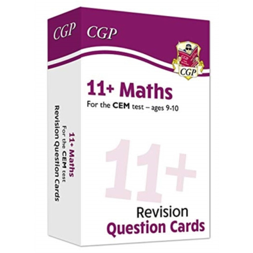 Coordination Group Publications Ltd (CGP) 11+ CEM Revision Question Cards: Maths - Ages 9-10 (inbunden, eng)