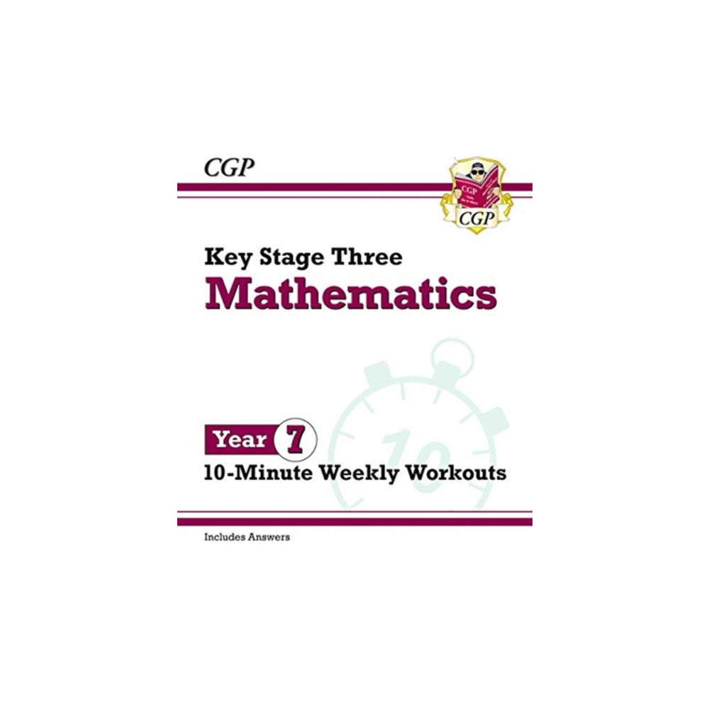 Produktbild för KS3 Year 7 Maths 10-Minute Weekly Workouts (häftad, eng)