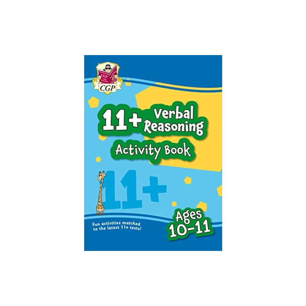 Produktbild för 11+ Activity Book: Verbal Reasoning - Ages 10-11 (häftad, eng)