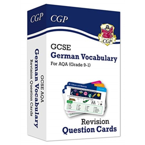 Coordination Group Publications Ltd (CGP) GCSE AQA German: Vocabulary Revision Question Cards (For exams in 2025) (inbunden, eng)